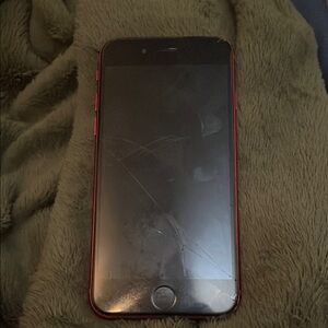Apple iPhone in Red